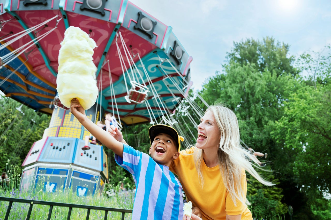 Super Swing: grote zweefmolen in Walibi Holland