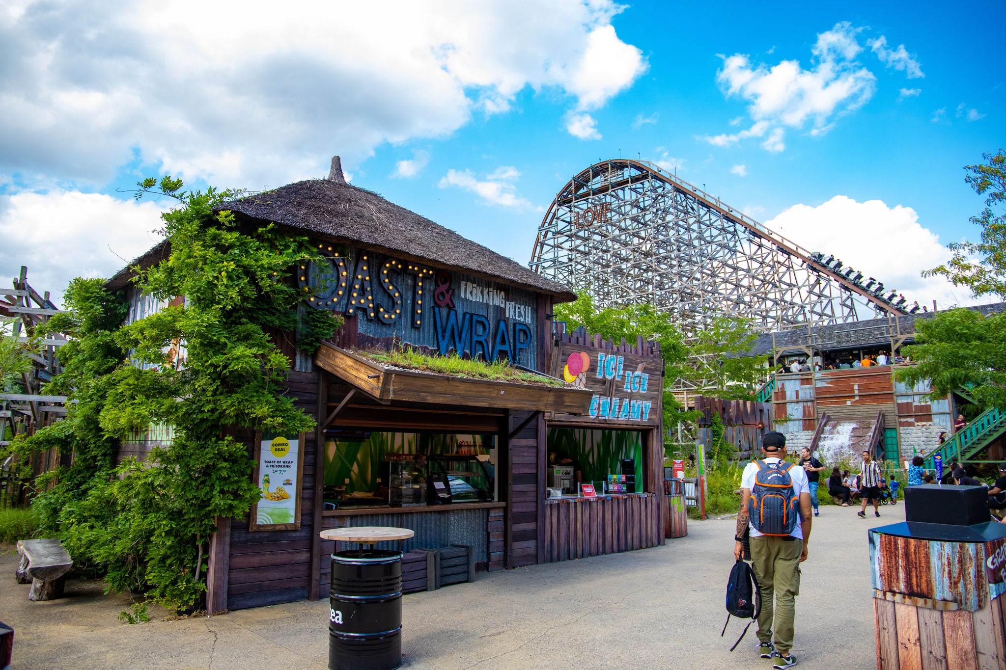 toast 'n wrap in walibi holland