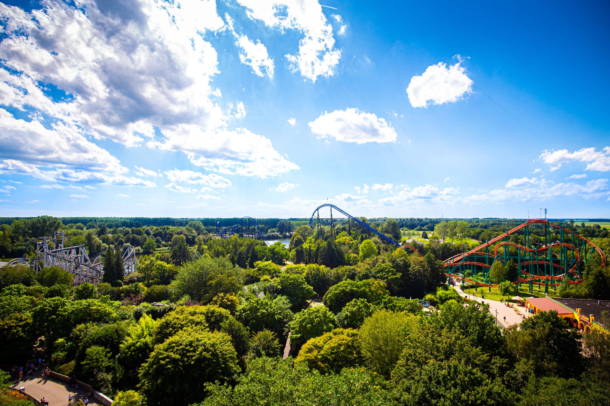 Overzicht van het park.