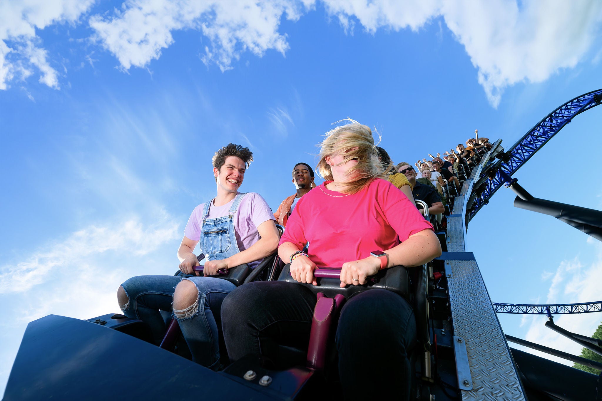 Met meer dan 10 attracties voor echte thrillseekers is er aan adrenaline geen gebrek in Walibi.